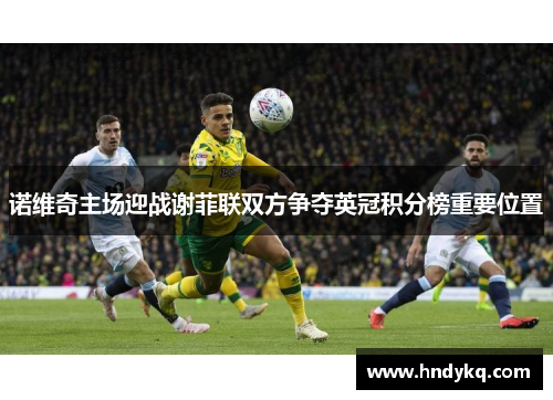 诺维奇主场迎战谢菲联双方争夺英冠积分榜重要位置