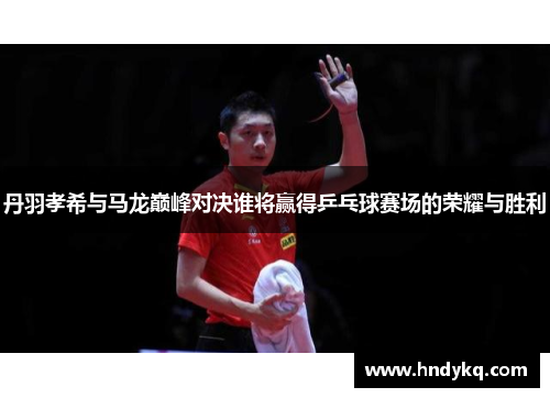 丹羽孝希与马龙巅峰对决谁将赢得乒乓球赛场的荣耀与胜利